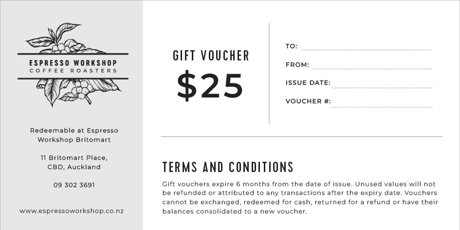 Gift Voucher - Britomart