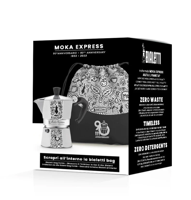 Bialetti Moka Express 90th Anniversary Limited Release