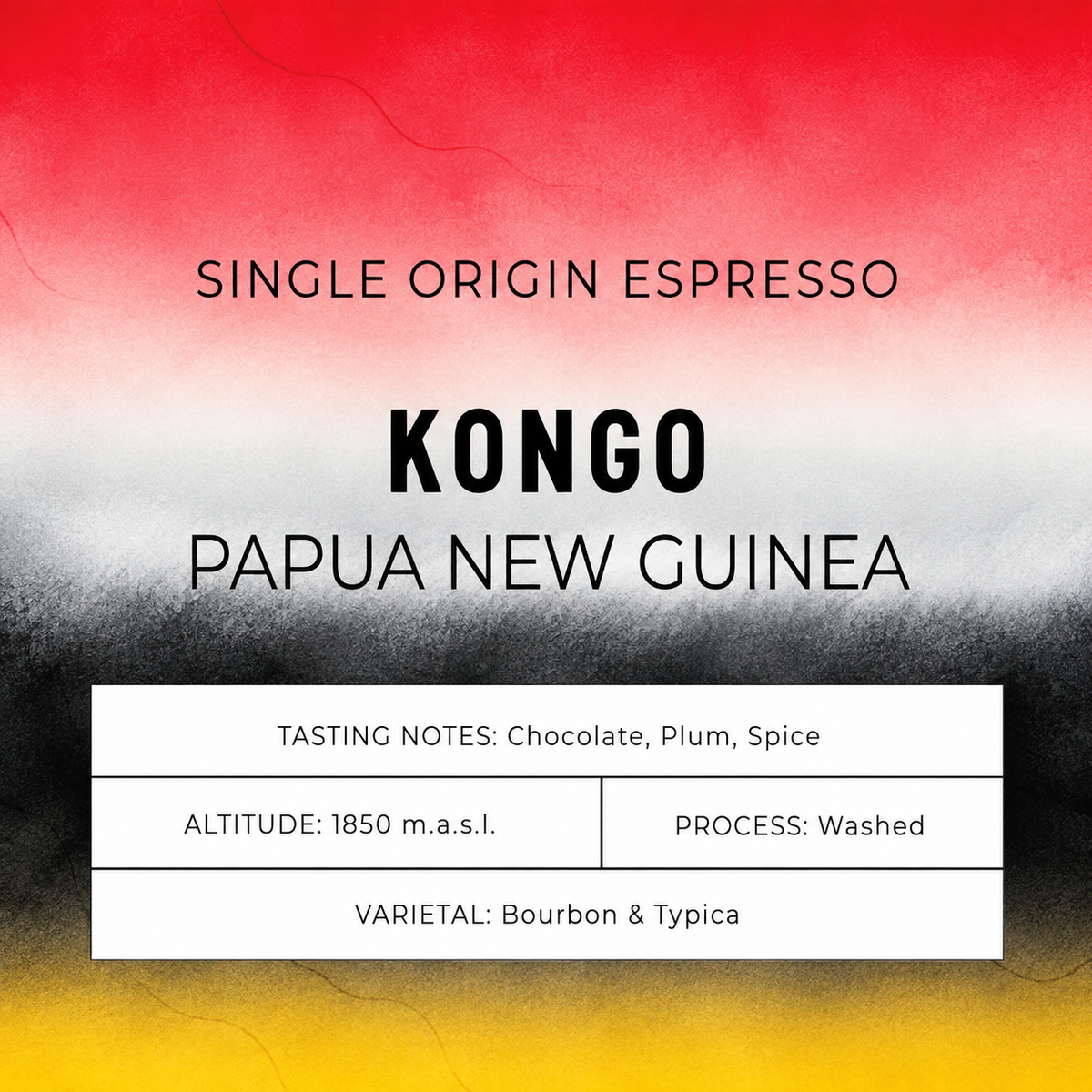 Papua New Guinea Kongo Espresso