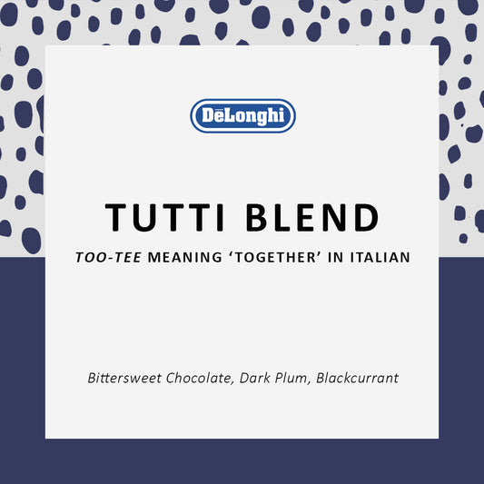 De'Longhi x Espresso Workshop 'Tutti' Blend