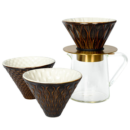 Limited Edition 'Brewers' Coffee Dripper Gift Set - Gunpowder